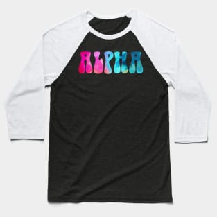 Alpha Vibez Baseball T-Shirt